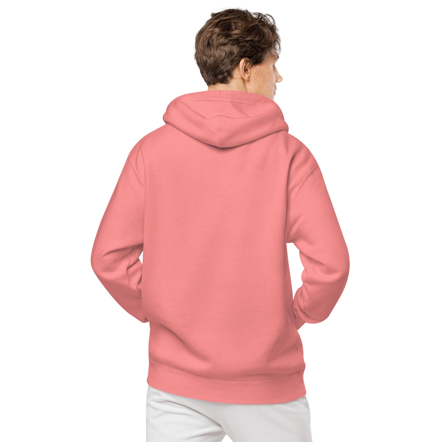 Unisex pigment-dyed hoodie